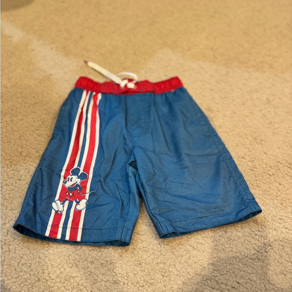 Boys Blue Disney Shorts Small